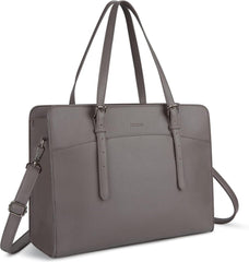 Laptoptasche Damen 15,6 Zoll Schultertasche Aktentasche Large Schwarz
