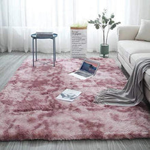 Flauschiger Shaggy Teppich rutschfest rosa 160x200 cm