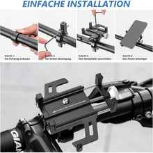 Fahrrad Handyhalterung Aluminium Universal Motorrad