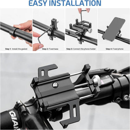 Fahrrad Handyhalterung Aluminium Universal Motorrad