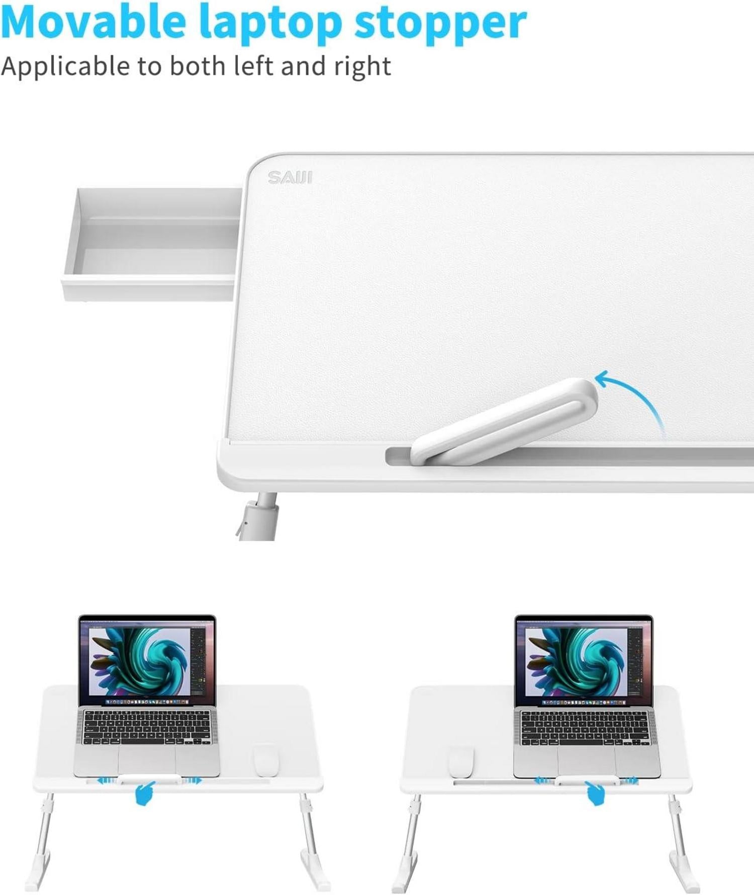 Höhenverstellbarer Betttisch Laptop Tisch Lesen Essen Sofa Bett