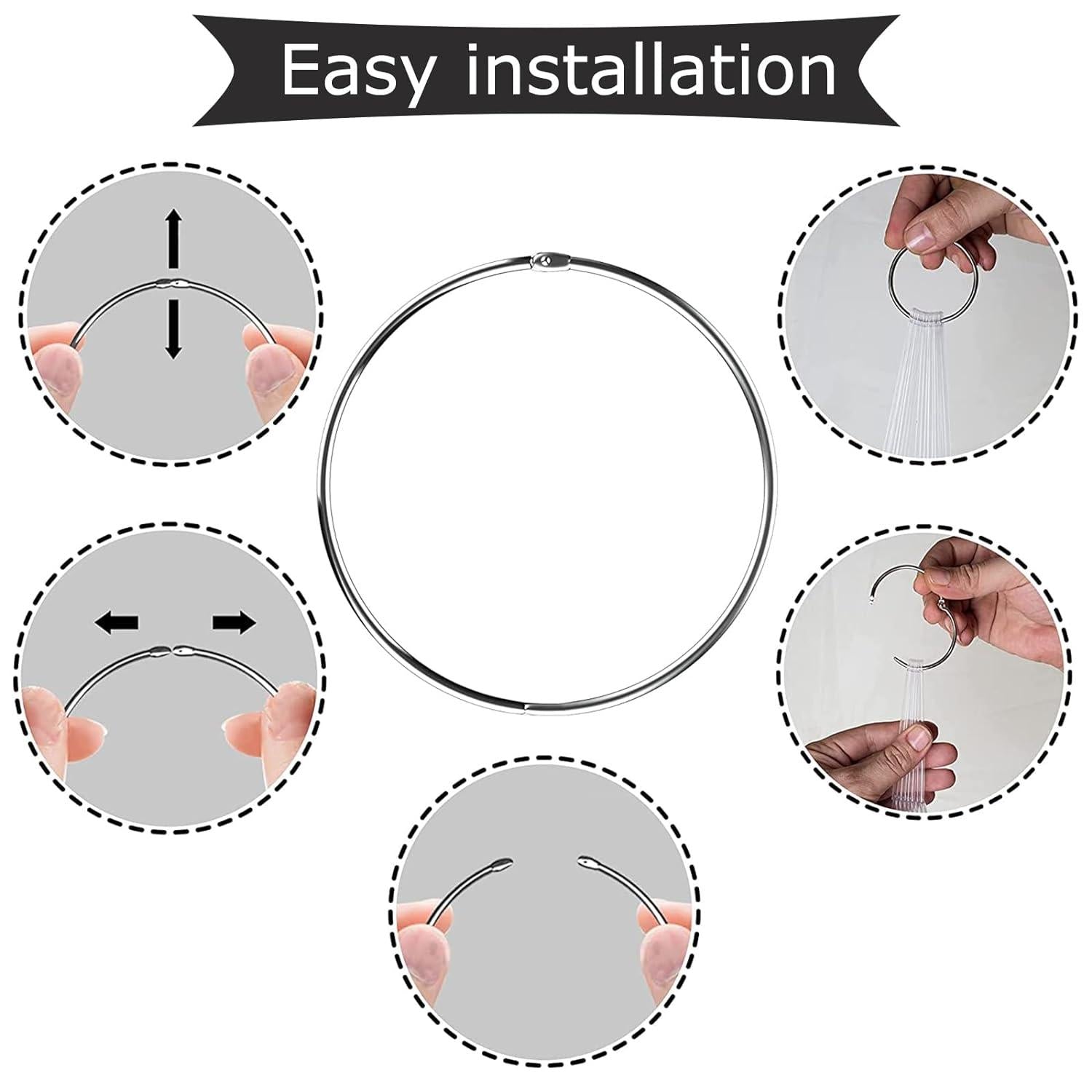 Nagel Display 100 preisgünstige transparente Nail Art Tips Rnitle