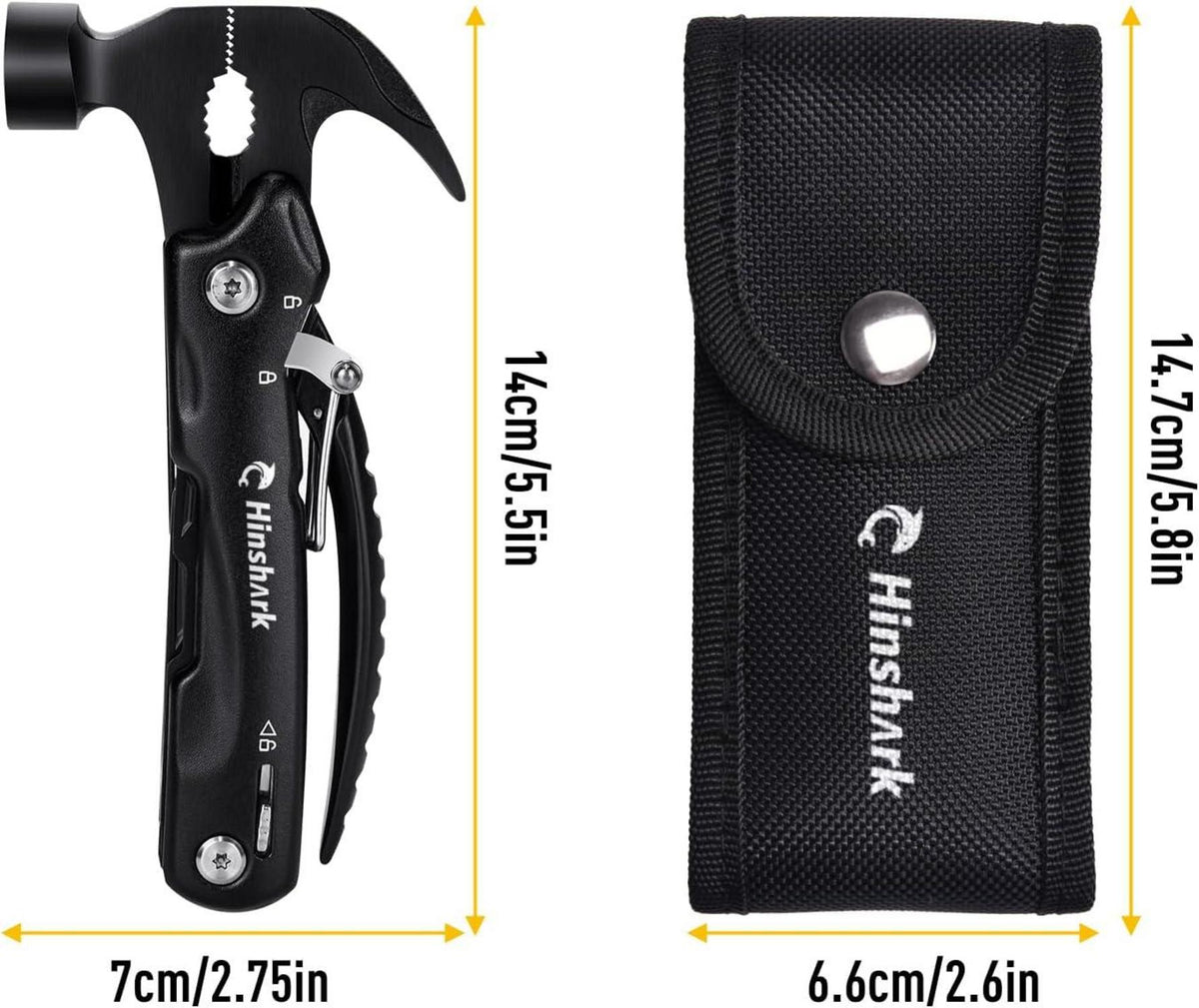 Multitool Hammer Camping Werkzeug 12-in-1 Geschenk Männer Gadgets