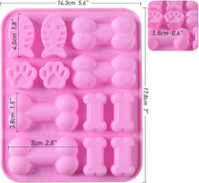 3-in-1 Silikon Backformen für