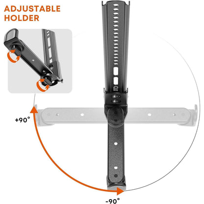 Soundbar Halterung für TV Montage - Schwarz, bis