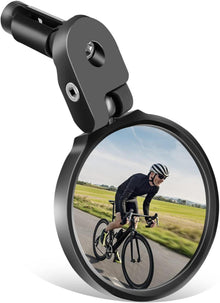Fahrradspiegel 360° Schwenkbarer Rückspiegel Lenkerendenspiegel