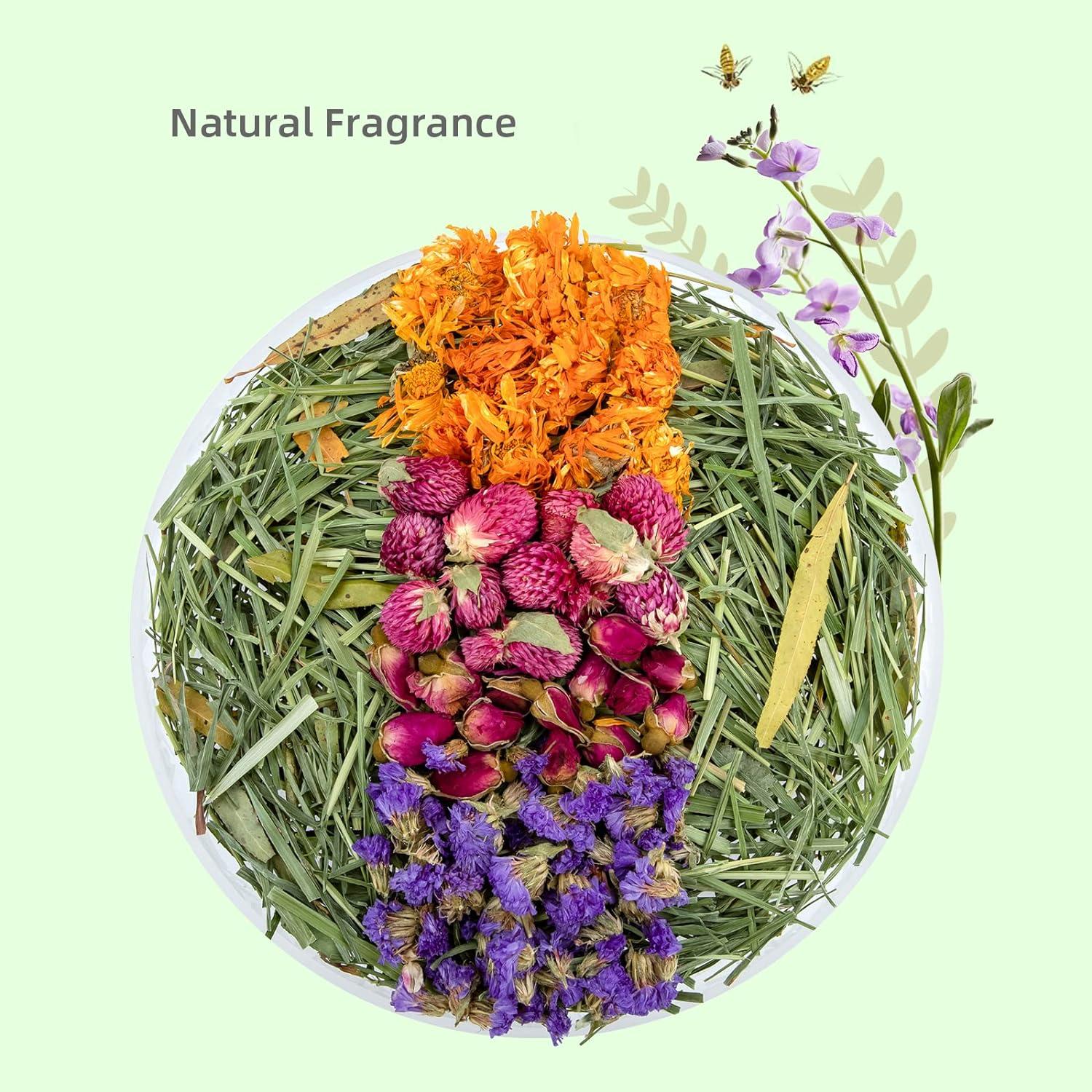 Niteangel Natürliches und weiches Hamster-Einstreu Blumenstreu für