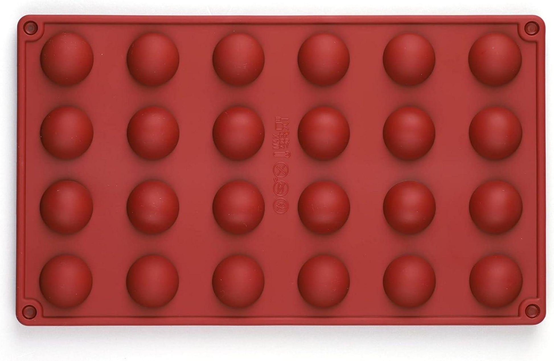 Kleine Halbkugel Silikonform 24 Vertiefungen Schokolade Backform BPA-frei