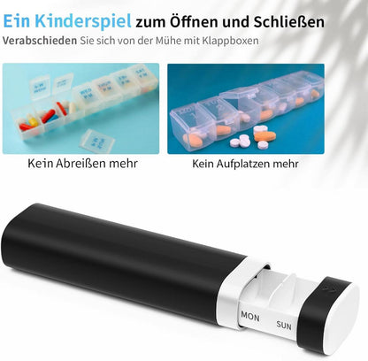Tablettenbox 7 Tage Betife BPA Frei Pillenbox für unterwegs