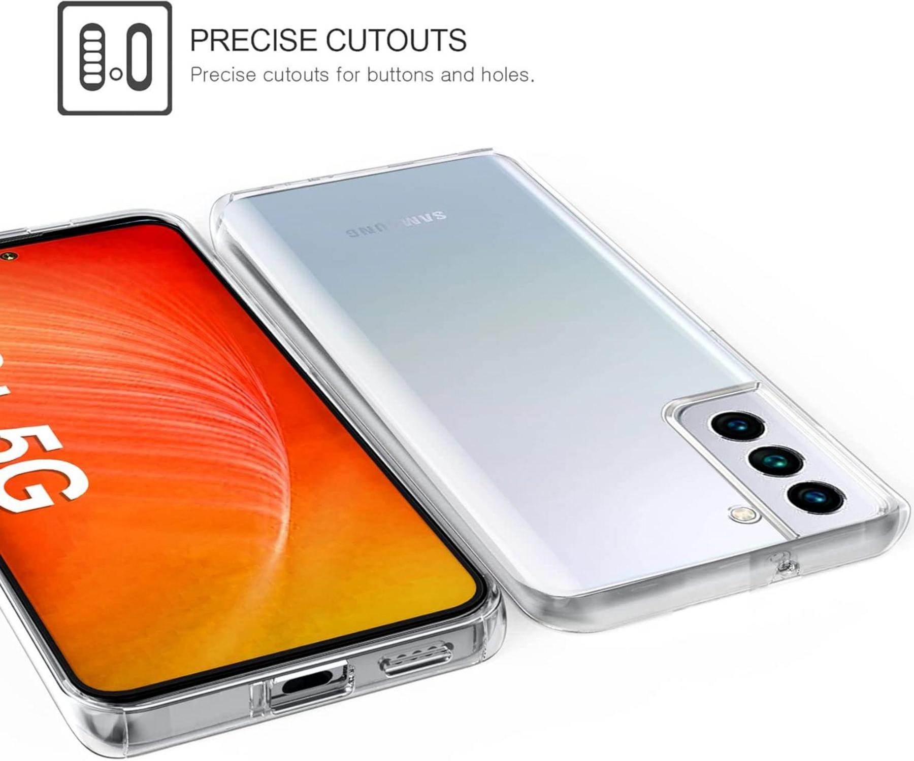 Silikon Crystal Full Cover Samsung Galaxy S22+ 5G Hülle 360 Grad Schutzhülle