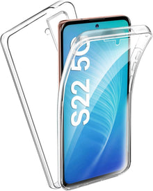 Schutzhülle Samsung Galaxy S22 5G transparent Stoßfest Hartschale