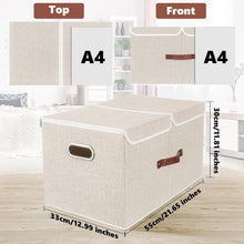 TYEERS Extra Große Aufbewahrungsbox mit