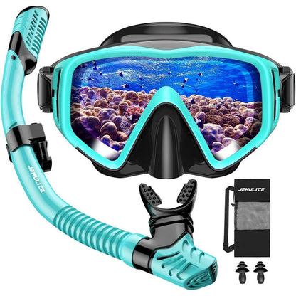 JEMULICE Schnorchelset Erwachsene Tauchen Schwimmen