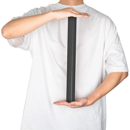 Geschenkpapier Schwarz Metallic Matt 44cm x 10m für alle Anlässe