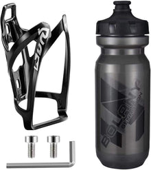 Fahrrad Flaschenhalter Set mit 21 oz Trinkflasche BPA-frei Transparent