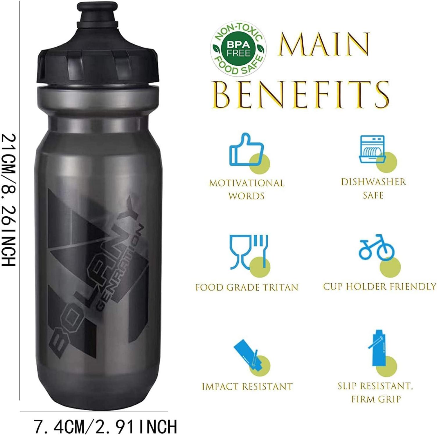 Fahrradflaschenhalter mit 21 Oz