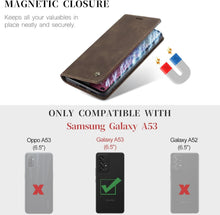 Samsung Galaxy A53 5G CaseMe Handyhülle Leder Flip Case