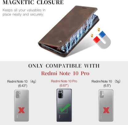 Handyhülle Xiaomi Redmi Note 10 Pro Max Premium Leder