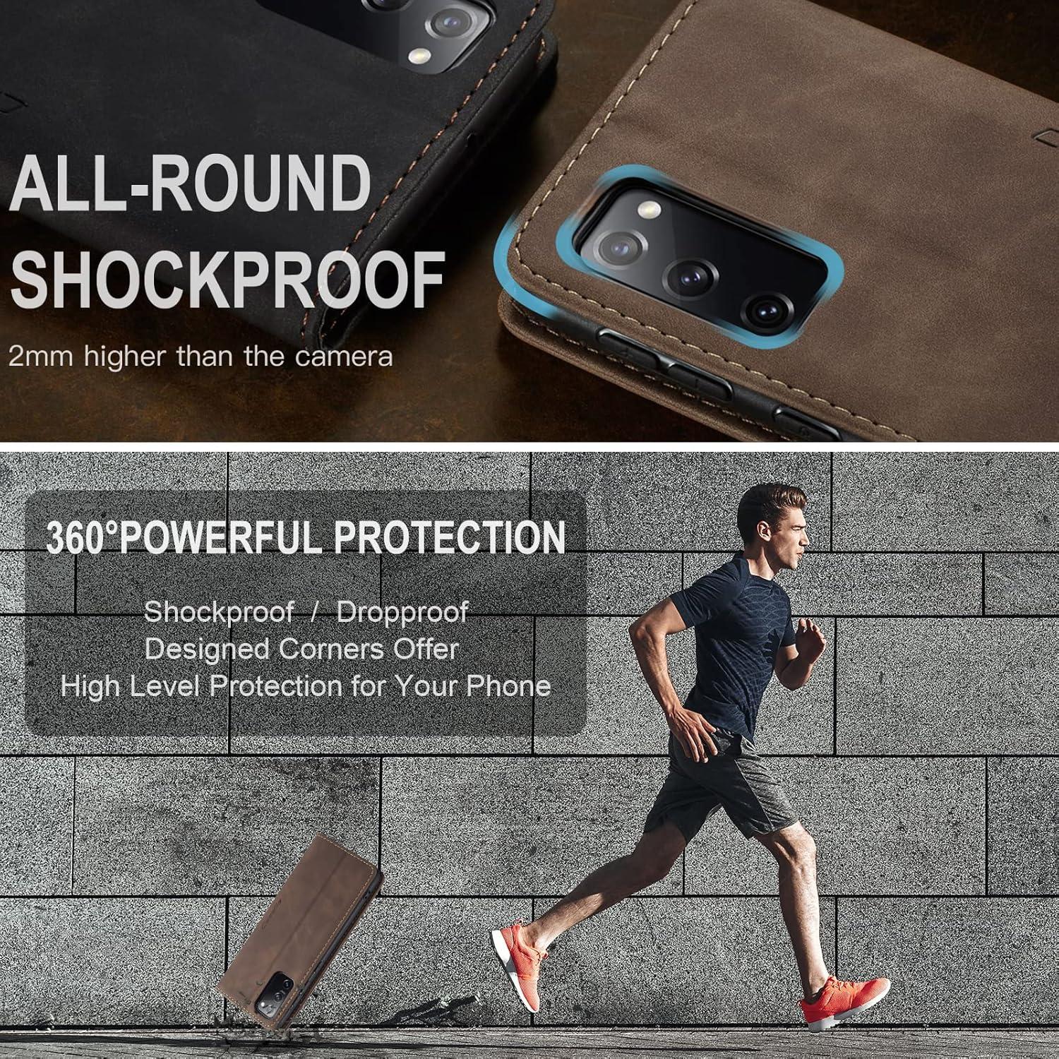 Handyhülle Samsung Galaxy S20 FE 5G/4G Premium Leder Flip Case