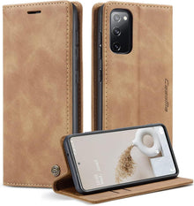 Handyhülle Samsung Galaxy S20 FE 5G/4G Leder Braun