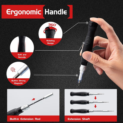 Feinmechaniker Werkzeug Set 145 in 1 Magnetische Präzision