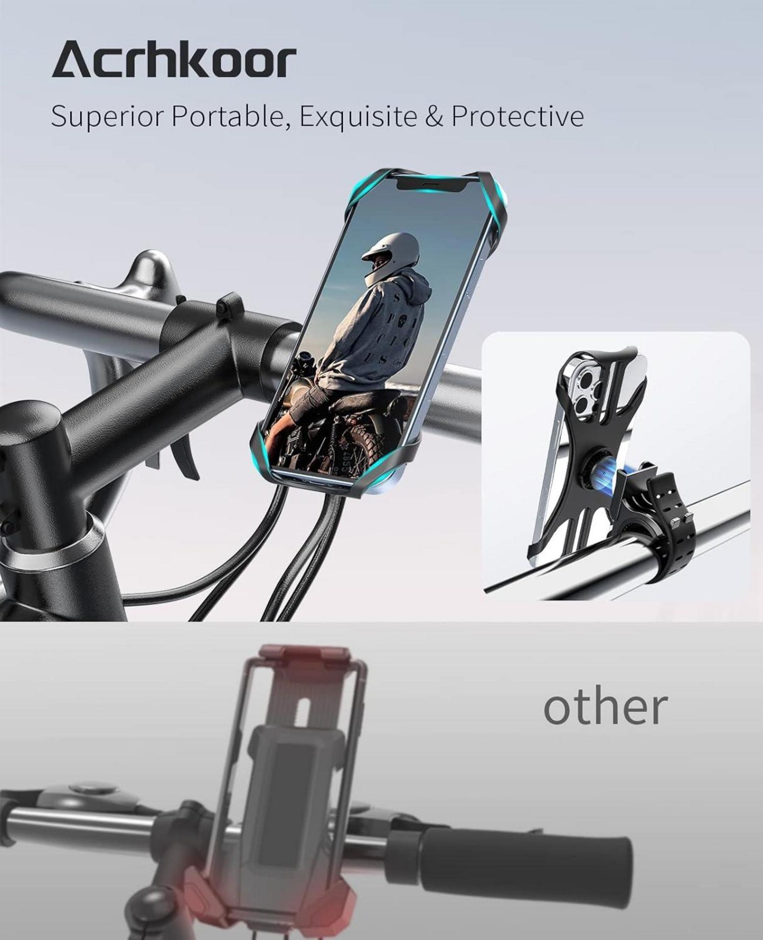 Handyhalterung Fahrrad abnehmbar 360° verstellbar Universal für iPhone