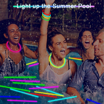 Knicklichter Kinder Party-Set Neon LED Armbänder Halsketten Bälle