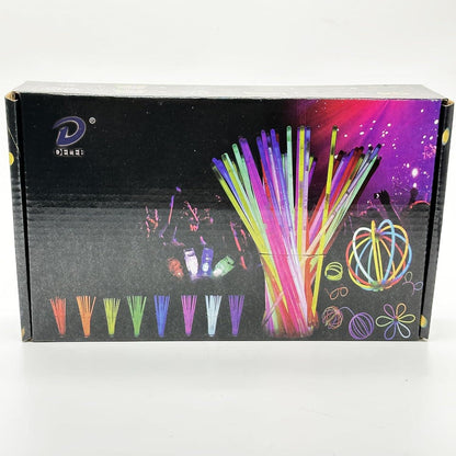 DELEE Kinder Knicklichter Party-Set 224 Stück Neon für Festival und Halloween