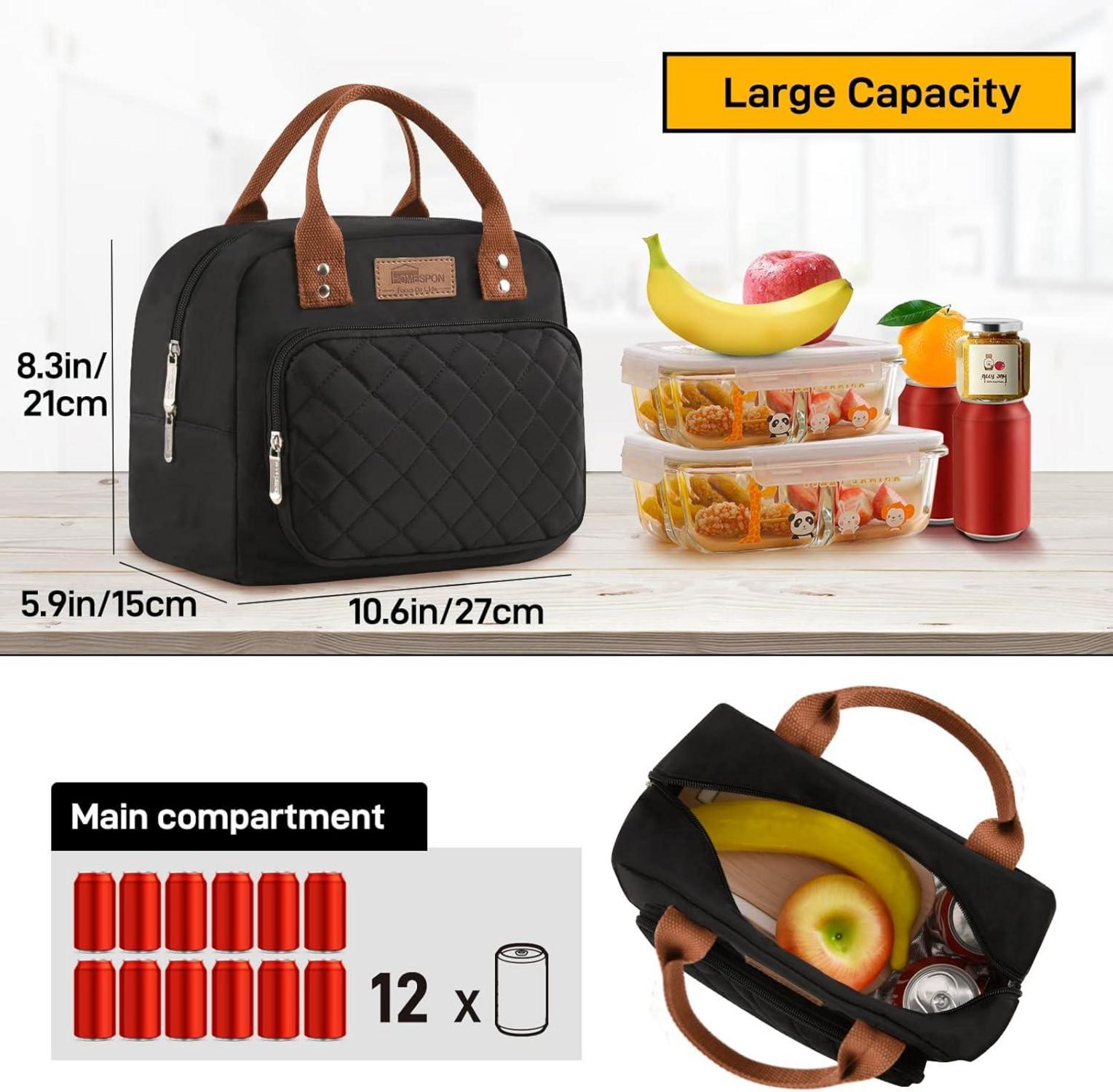 Isolierte Lunchtasche für Arbeit Picknick Geschenk 4mm EPE