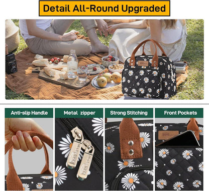 Isolierte Lunchtasche für Erwachsene Kühltasche Lunchbox Behälter