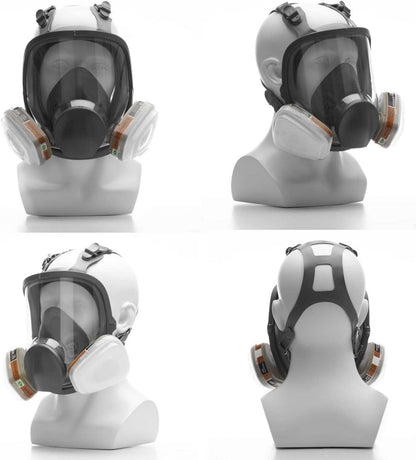 Full Facepiece Atemschutzmaske 6800 Arbeitsversicherungszubehör 12 Filtern 2