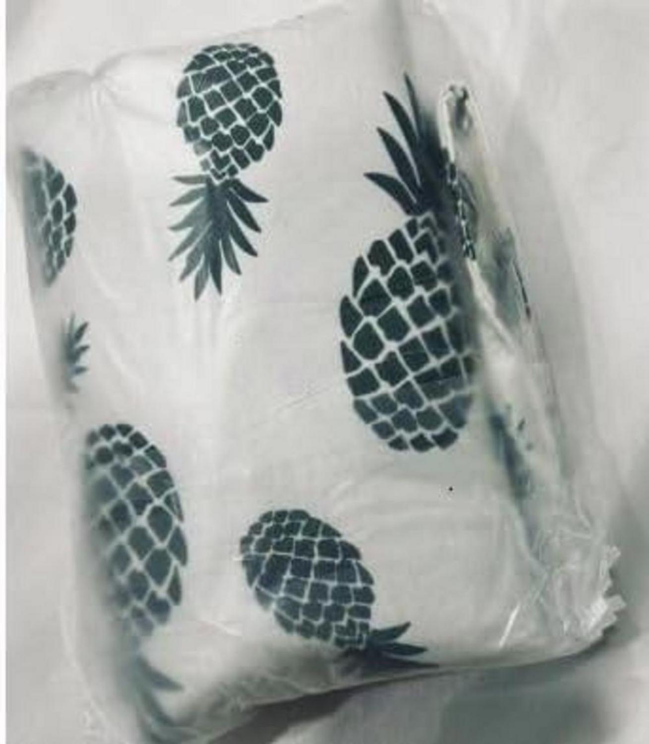 Große Wasserdichte Strandtasche mit Ananasmuster für Damen