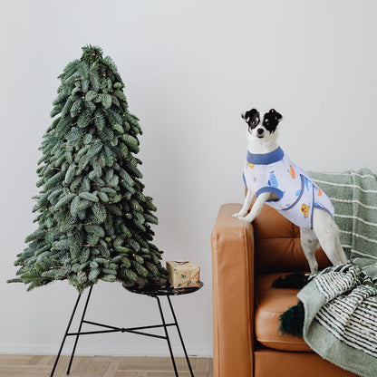 Hundebody Op Kastration Atmungsaktiver Leckschutz Hund 2XL Blau