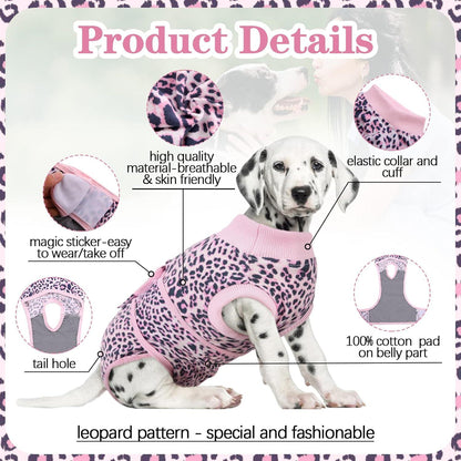 Hundebodys nach OP, Atmungsaktives Medical Pet Shirt