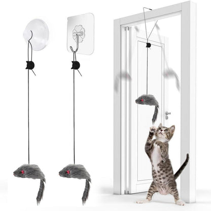Katzenspielzeug Selbstbeschäftigung Hängende Maus für Katzen