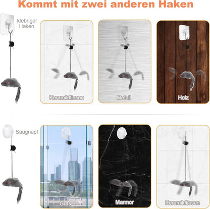 Katzenspielzeug Maus Selbstbeschäftigung interaktiv magnetisch Magnetisch
