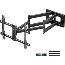 TV-Wandhalterung mit doppeltem Gelenkarm, 109cm, voll