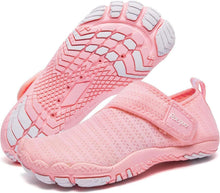 Barfussschuhe Kinder Atmungsaktiv Badeschuhe 28-37 Pink