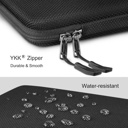 FINPAC Laptop Tasche Hartschalen Hülle 16 Zoll MacBook Pro Lenovo Schwarz
