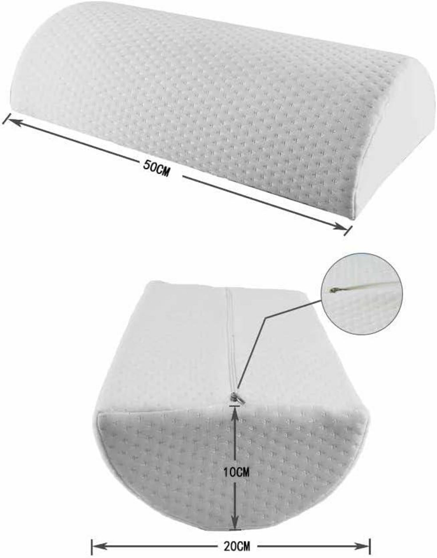 AIWITHPM Kniekissen für Seitenschläfer und Schwangere - Memory-Schaum 50*20*10cm