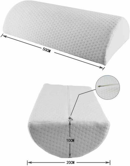AIWITHPM Kniekissen für Seitenschläfer und Schwangere - Memory-Schaum 50*20*10cm
