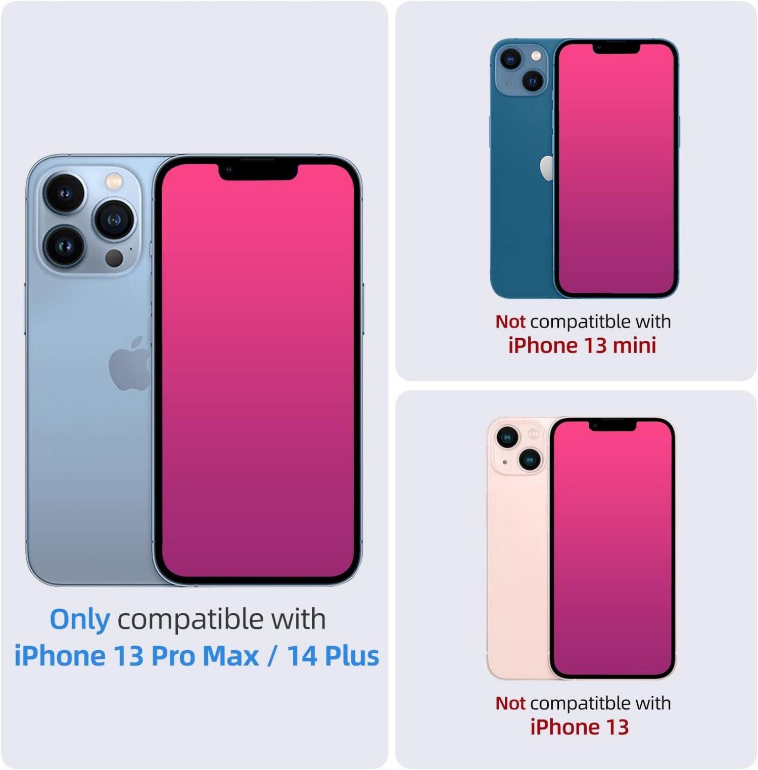Erha Genius Sichtschutz iPhone 13 Pro Max 6,7'' Panzerglas