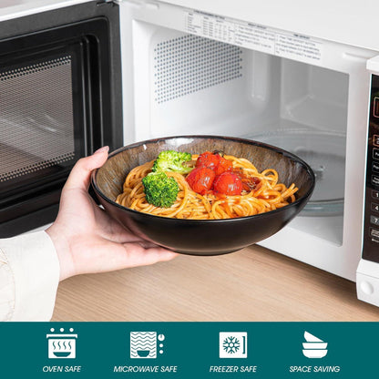 Kombiservice Steinzeug BUBBLE 4-teilig Suppenteller Steingut