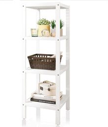 Bambus Badezimmerregal 4 Ebenen Organizer