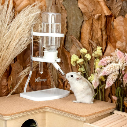 Wasserflasche mit Ständer für syrische Zwerghamster Gerbils Mäuse Ratten300