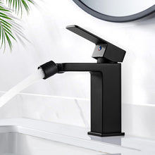 Moderne Schwarz Bad Wasserhahn Einhebel Bidetarmatur 105mm