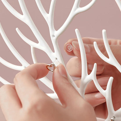 Geweih Schmuck Displayständer Baum Turm Ringe Ohrringe Halsketten