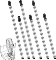 Spülmaschineneinsatz Flaschenhalter Edelstahl für Spülmaschine 6er Set
