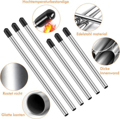 Spülmaschineneinsatz Flaschenhalter Edelstahl 6er Set - Spülmaschine Glashalter Geschirrkorb