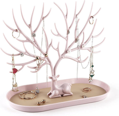 Schmuck-Displayständer Geweih Baum Hirsche 24.5x12x21cm